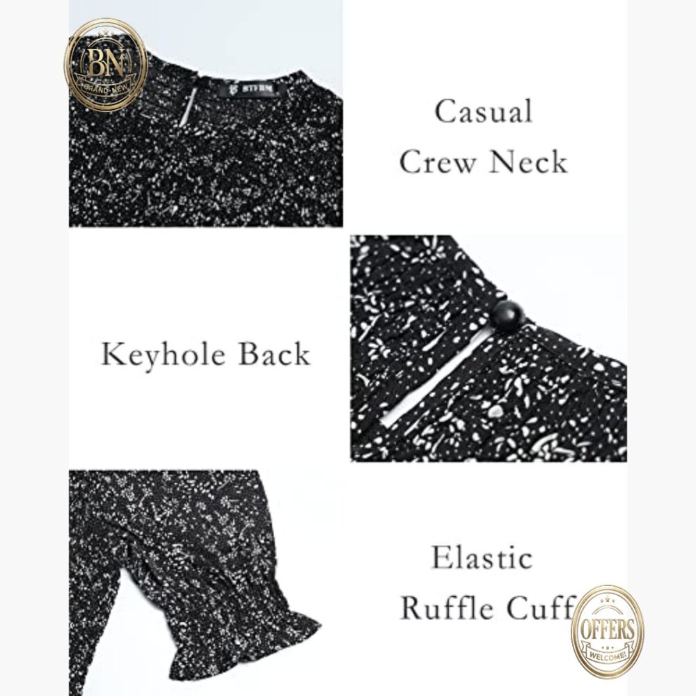 Polyester Elastane Maxi Dress Crew Neck Short Sle… - image 5